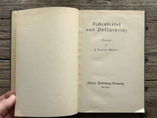H. Courths Mahler UFCHENBRODEL UND DOLLARPRINZ Old German Book