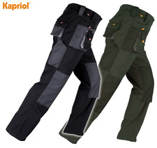 Kapriol Smart pantaloni da lavoro multi tasche uomo trekking carpentiere