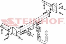 Anhängerkupplung passend für SUBARU Levorg I 2015-2021 abnehmbar