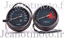 Compteur + Compte tours neufs pour Honda Cb 550 Four K3 de 1977 à 1978