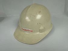 Vintage JACKSON PRODUCTS SC-10 White Fiberglass Safety Hard Hat Hardtop Hardhat