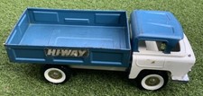 Vintage 1960’s Triang Blue & White Hi-Way Truck For Restoration