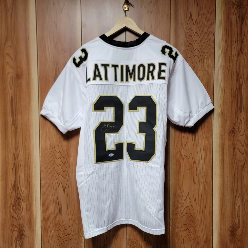Marshon Lattimore Signed Jersey New Orleans Saints, Beckett COA a-x - Image 3 of 4