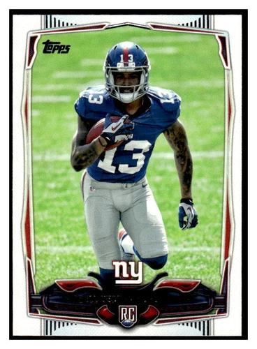 2014 Topps 355a Odell Beckham Jr. New York Giants Rookie