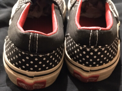 Vans Black & Red Hello Kitty Polka Dot Slip-On Sneakers Buy Vans Classic Slip-on Kids  main image 2