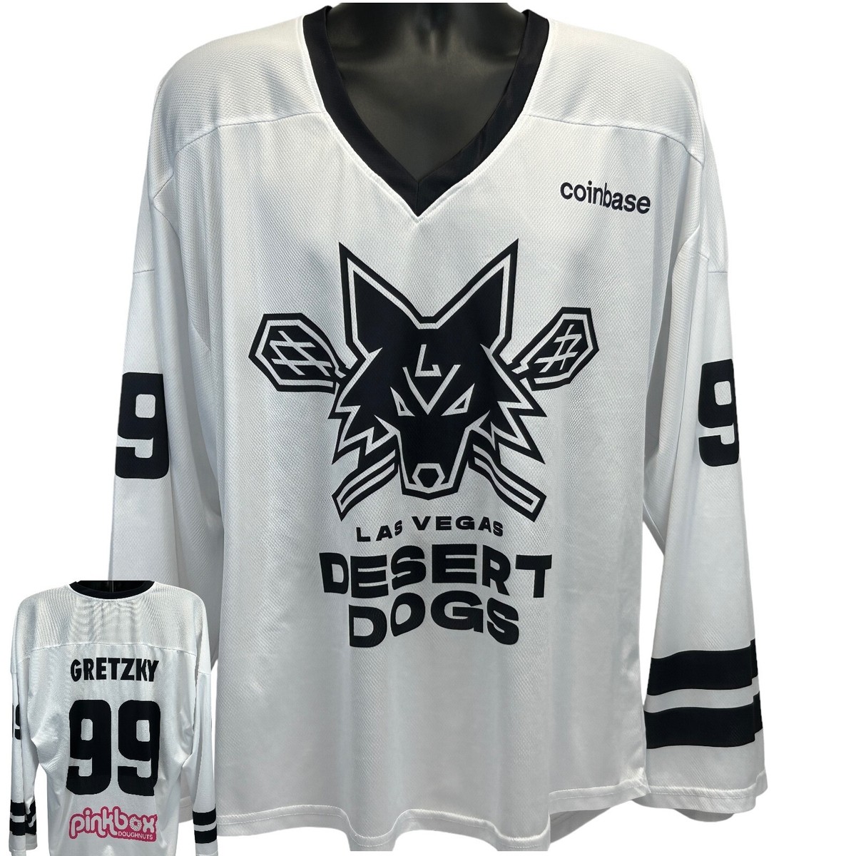 Las Vegas Desert Dogs Wayne Gretzky Jersey Mens XL X-Large
