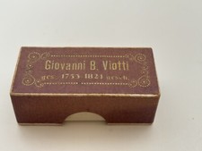 RARE antique Giovanni B. Viotti Violin Rosin Box