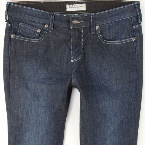 Donnas Lee RICE Slim Dritto Elasticizzato Blu Jeans W29 L32 Taglia 42 | eBay