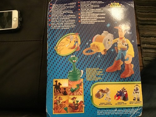 Disney Pixar toy story rattlesnake roundup woody star squad hasbro sealed new - Picture 3 of 7