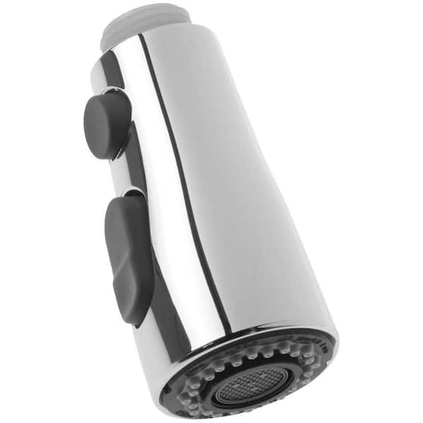 Simplice Polished Metal Kitchen Faucet Spray Head Kit for K-Models