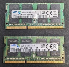 Samsung 16GB (2x 8GB) M471B1G73EBO-YK0 2Rx8 PC3L - 12800S DDR3 Laptop RAM Memory