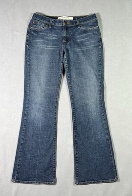 Mossimo Denim Women's Blue Jeans Bootcut Stretch Medium Wash 5-Pocket Size 8