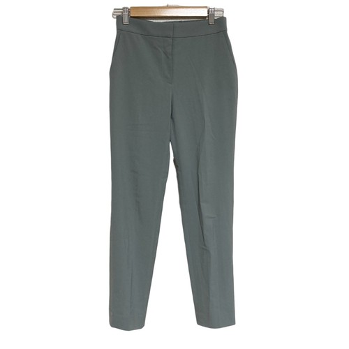 22SS Theory Luxe SYCAMORE CAROL Stretch Pants, Size 36, Light Green Women USED