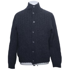 JOOP!, Strickjacke, Herren, Größe: L, Grau, Baumwolle/Merinowolle #Xe7