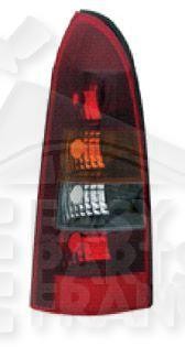 Feu arrière-gauche fumé/or Opel Astra G Break sans platine optique arrière 98-04