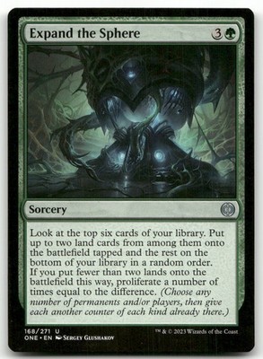 Expand the Sphere #168 (LP) Phyrexia All Will Be One ONE Magic MTG