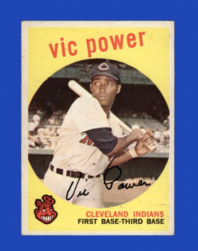 1959 Topps Set-Break #229 Vic Power EX-EXMINT *GMCARDS*