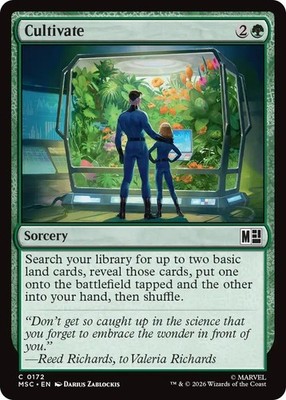 Cultivate - 172 - NM - Commander: Marvel Super Heroes - MTG