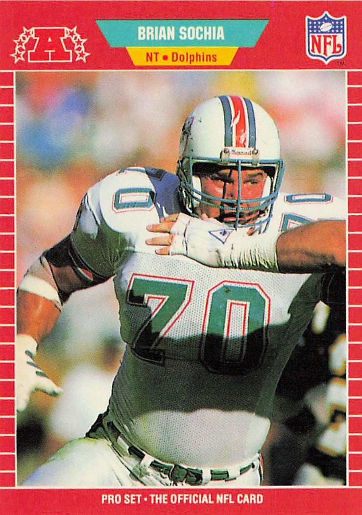 1989 Pro Set #224 Brian Sochia