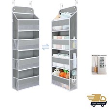 Over the Door Organizer Non-woven Fabric 4 Tier Toy Baby Diaper Storage