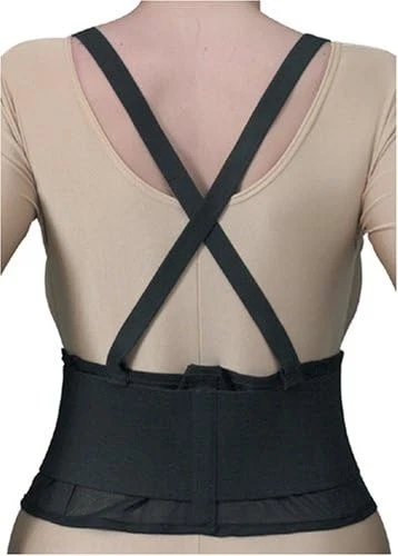 Soporte de espalda industrial económico Duro-Med Industries (talla: XL) negro Foto 2 de 2