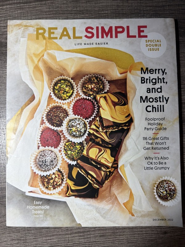 REAL SIMPLE MAGAZINE / Dec 2022 / Special Double Issue