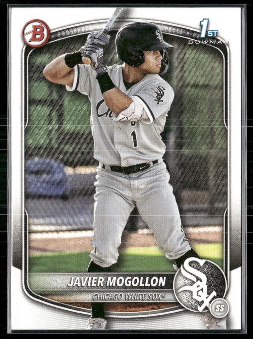 Javier Mogollon 2025 Bowman Prospects #BP-68 Chicago White Sox a