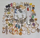 Vintage Costume Jewelry Lot Mixed Necklaces Bracelets Earrings =8