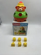Playskool Teddy Bear Shape Sorter w/ Original Box (No. 423) - Complete
