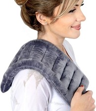 Microwavable Heating Pad for Neck Shoulder Pain Small Moist Heat Pack 6"X16"