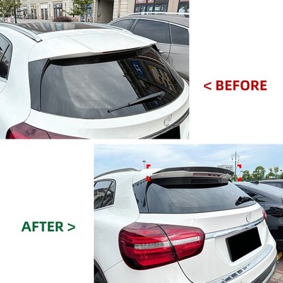 Für Benz X156 GLA180 200 250 GLA45 AMG 2014-2019 Heckspoiler Flügellippe Schwarz