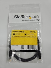 StarTech 6ft Toslink to Mini Digital Optical ...