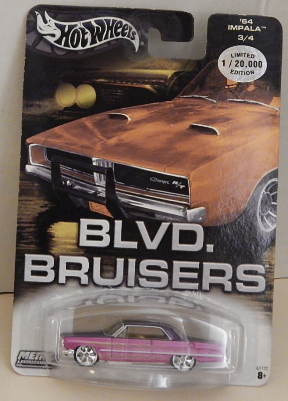 '64 Impala Hot Wheels 2004 Auto Affinity Blvd. Bruisers Real Riders