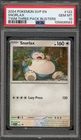 Pokemon Snorlax Twilight Masquerade Three Pk. Blisters Promo SVP EN 122 PSA 10