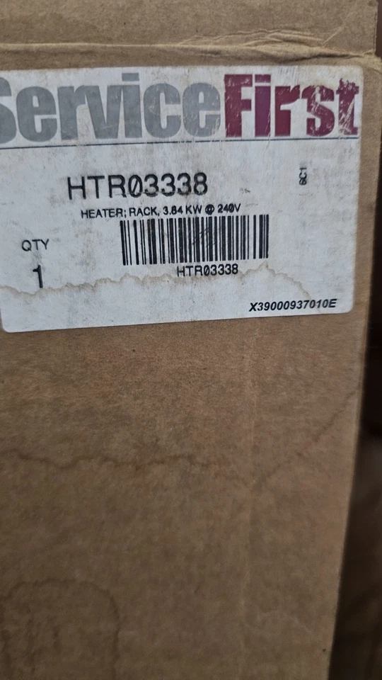 Estante calefactor Service First HTR03338 3,84 kW 240 V - Pieza de repuesto OEM - Nuevo Foto 3 de 3