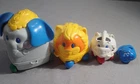 Fisher Price Complete Nesting Circus Animal Train 1995 Vintage Elephant   Monkey
