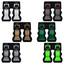 Front And Rear Seat Covers Fits 1967 To 2002 Pontiac Firebird Two Tone Wdesign