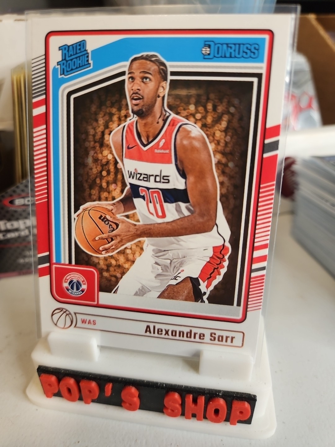 2024-25 Panini Donruss - Rated Rookie Alexandre Sarr #215 (RC)