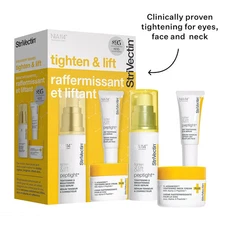StriVectin Tighten & Lift 3 Step Kit Peptide Face Eye Serum Neck Cream Plus Firm