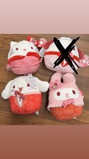 2026 Squishmallows Valentines Squad Hello Kitty-My Melody-Cinnamoroll 8  Set