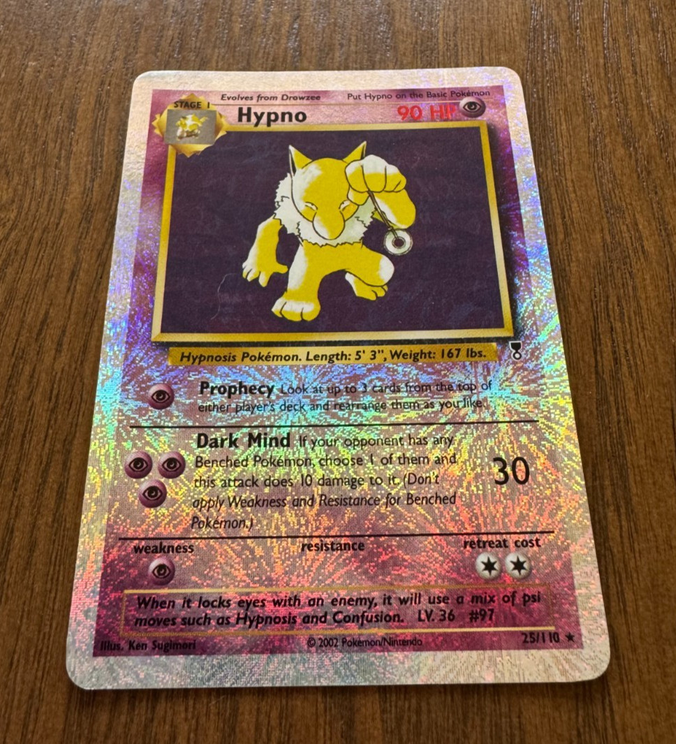 Hypno 25/110 Legendary Collection Reverse Holo MP+