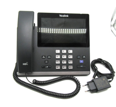 Yealink MP56 Microsoft Teams VoIP-Telefon komplett zurück gesetzt mit Netzteil