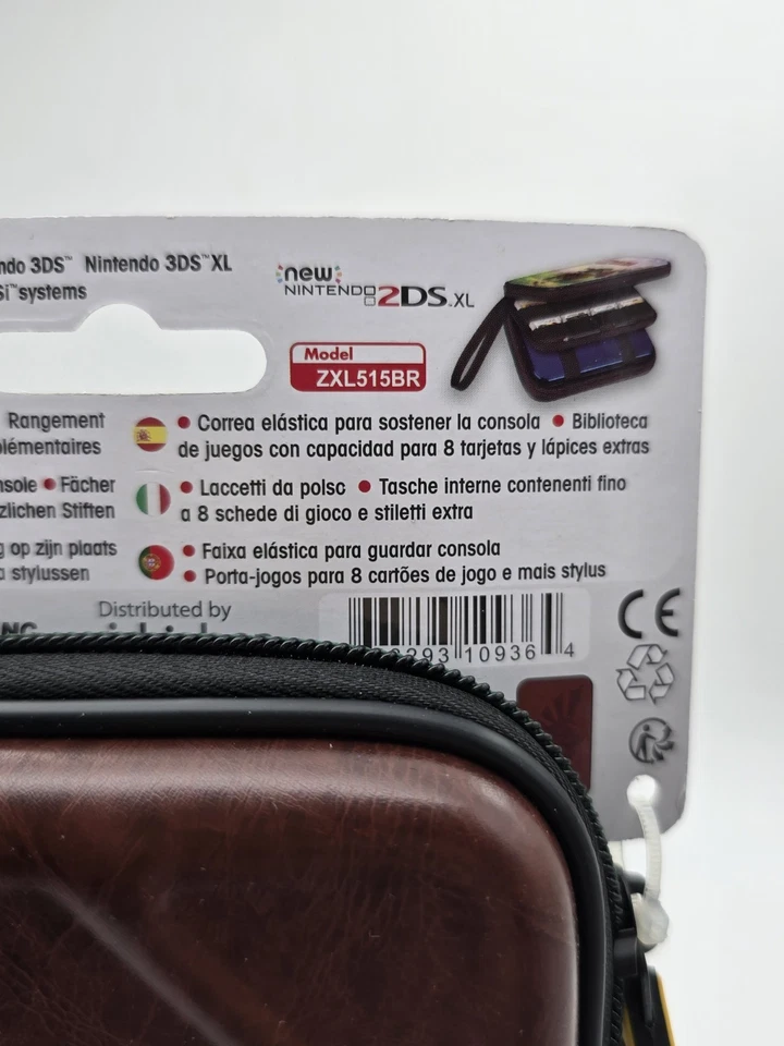Nintendo 3DS XL/NEW 3DS XL/N2ds XL Official The Legend Of Zelda Carry Case New - Immagine 3 di 4