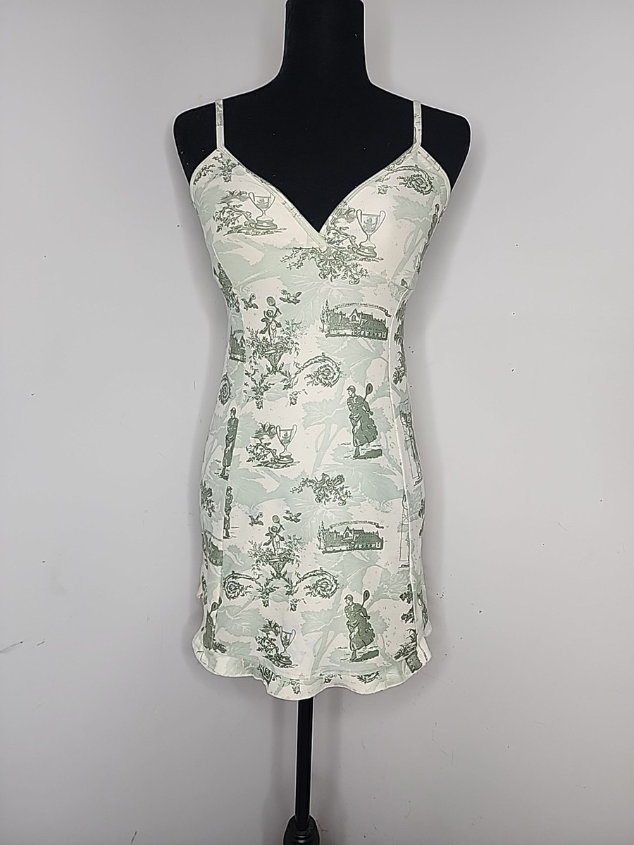 Nike Dri-FIT Women's Tennis Mini Dress Size Small Green Toile Print Fully  Lined | eBay
