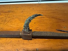 lightning rod terminal/ splice and solid Iron Orcutt / Hungerford  1842