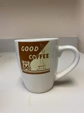 California Pantry "Good Coffee Route 66" Large Cup Mug