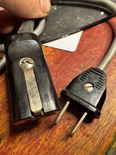 5-6' Original Power Cord Reel to Reel 2 Prong 2 Wire See pics from Uher OEM