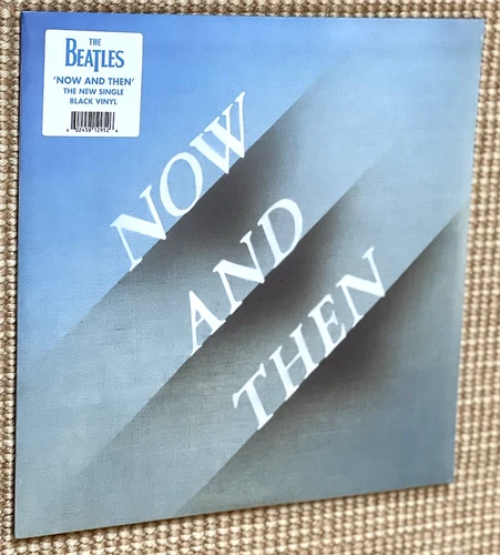 THE BEATLES - Now And Then   BLACK VINYL  12inch SINGLE   NEW  SEALED