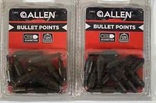 Allen 11/32” 125grain Bullet Points 2pk x 12 #1463