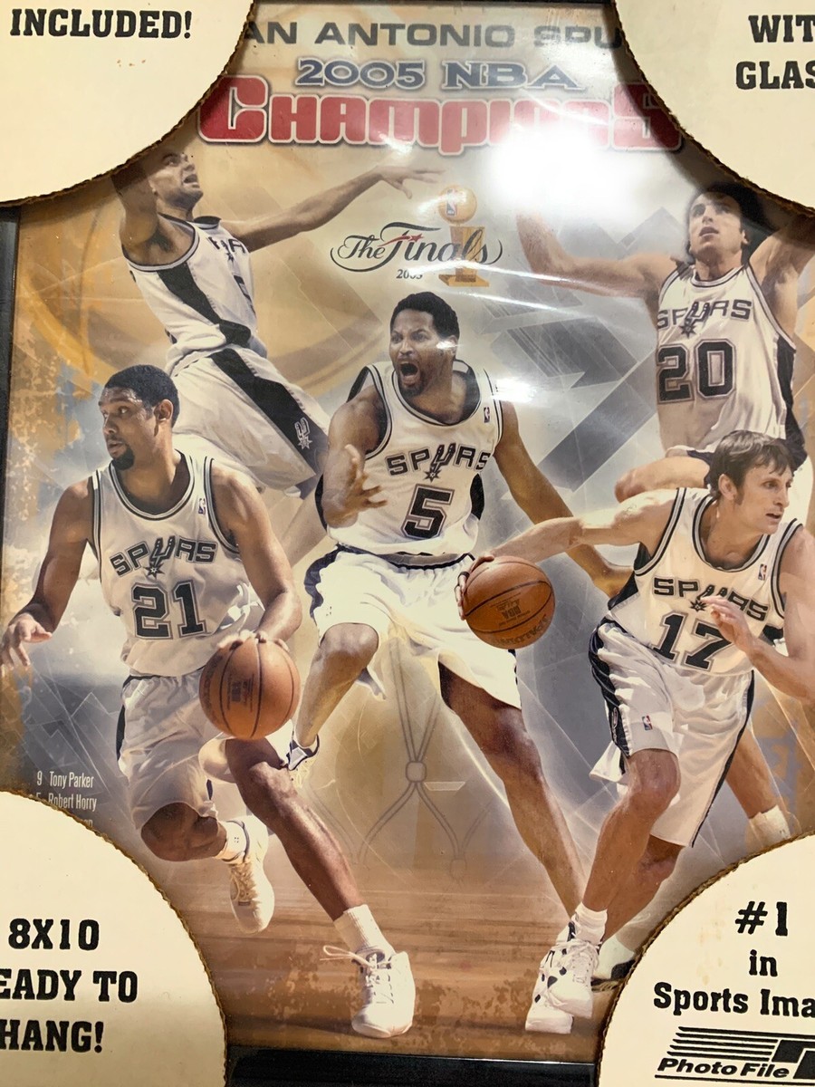 San Antonio Spurs × Champion SA Spurs Champions 2007 Official NBA Plaque Limited Edition